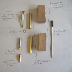 Kit pour tourner un stylo Kit pour tourner un stylo