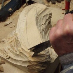 bois de tournage,bloc de bois